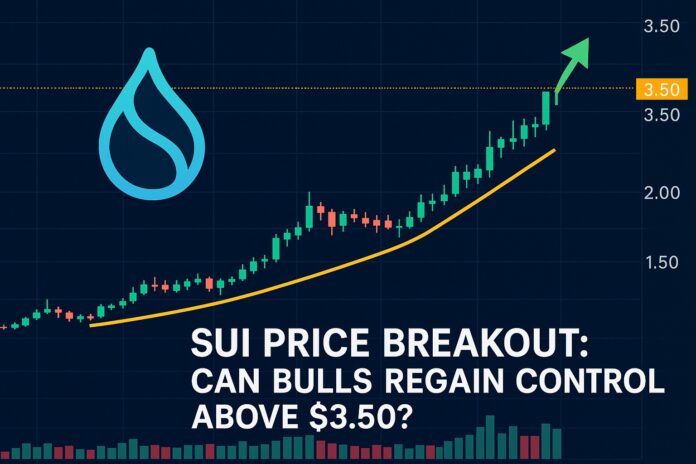 Sui Price Breakout above $3.50 triggers bullish momentum with rising whale activity and ecosystem growth